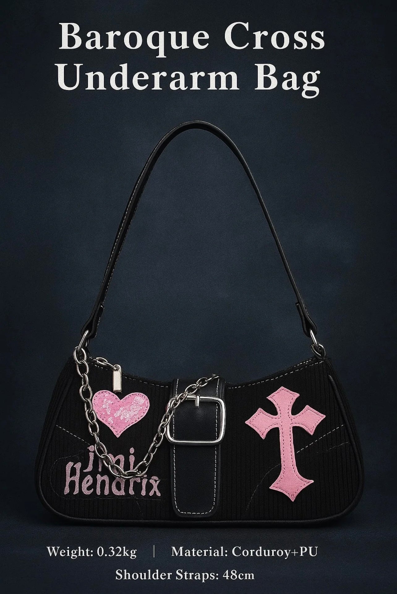 Rock Lilith Cross Bag